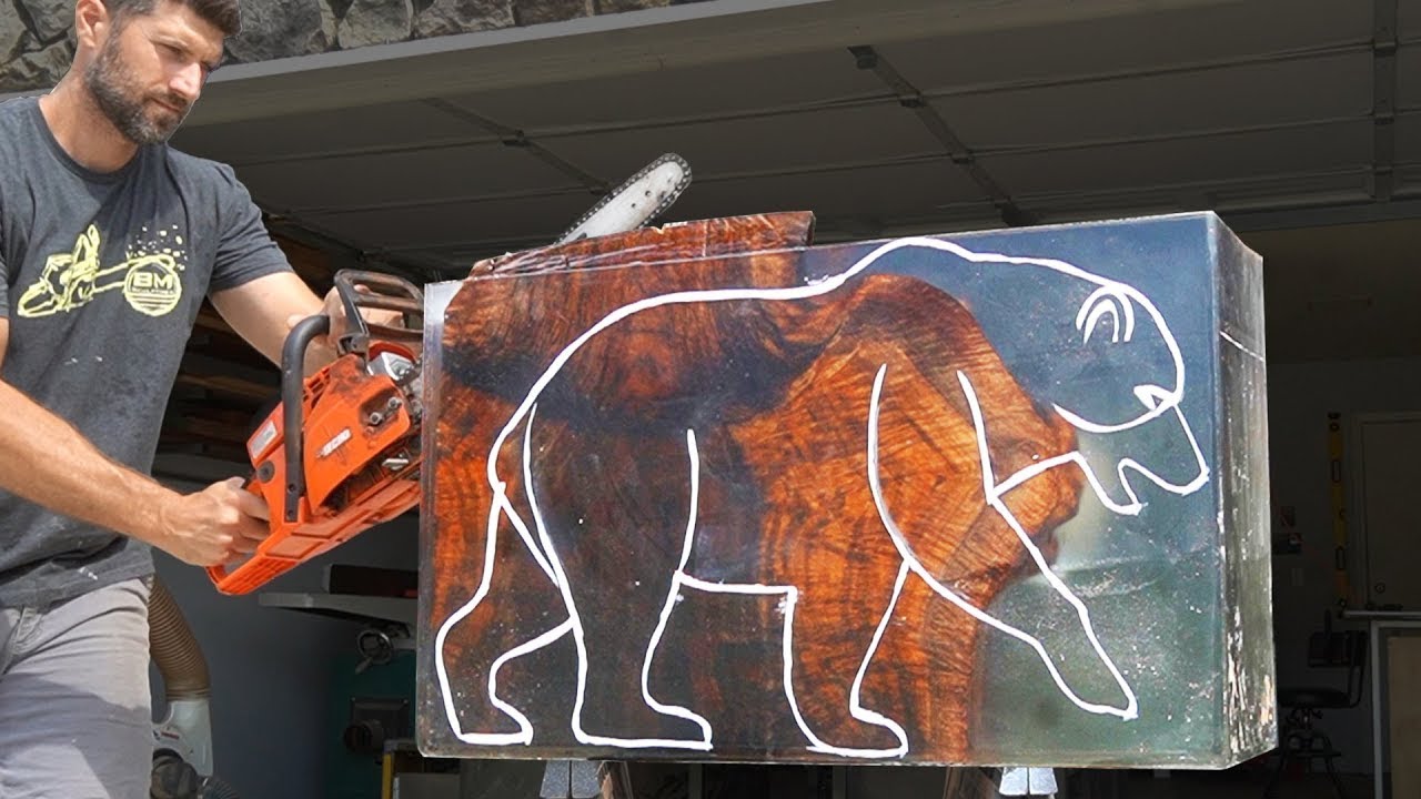 I Carved this out of Epoxy & Wood