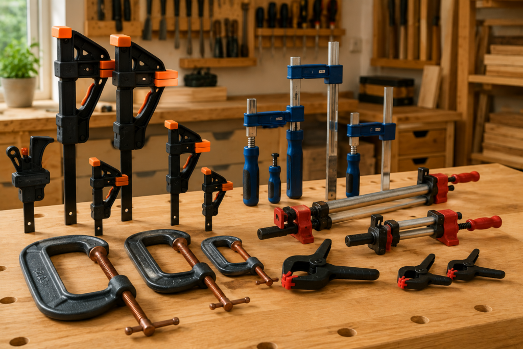 Best Clamps for Beginner Woodworking Projects