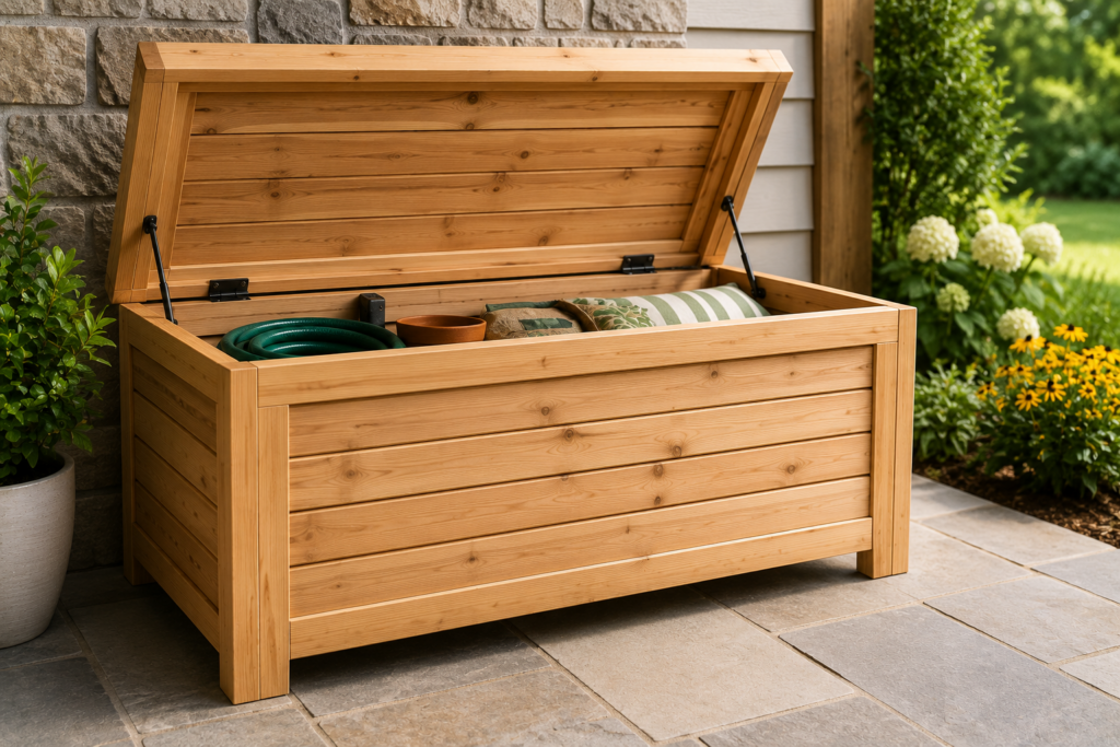 DIY Outdoor Storage Box Plans