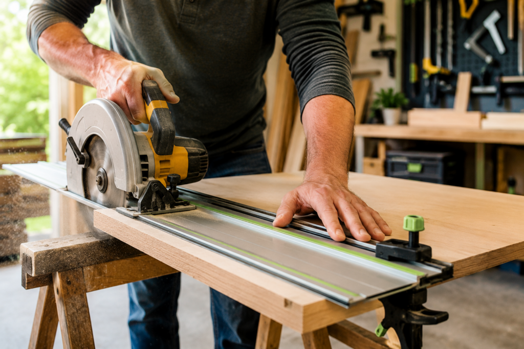 How to Cut Wood Straight Without a Table Saw
