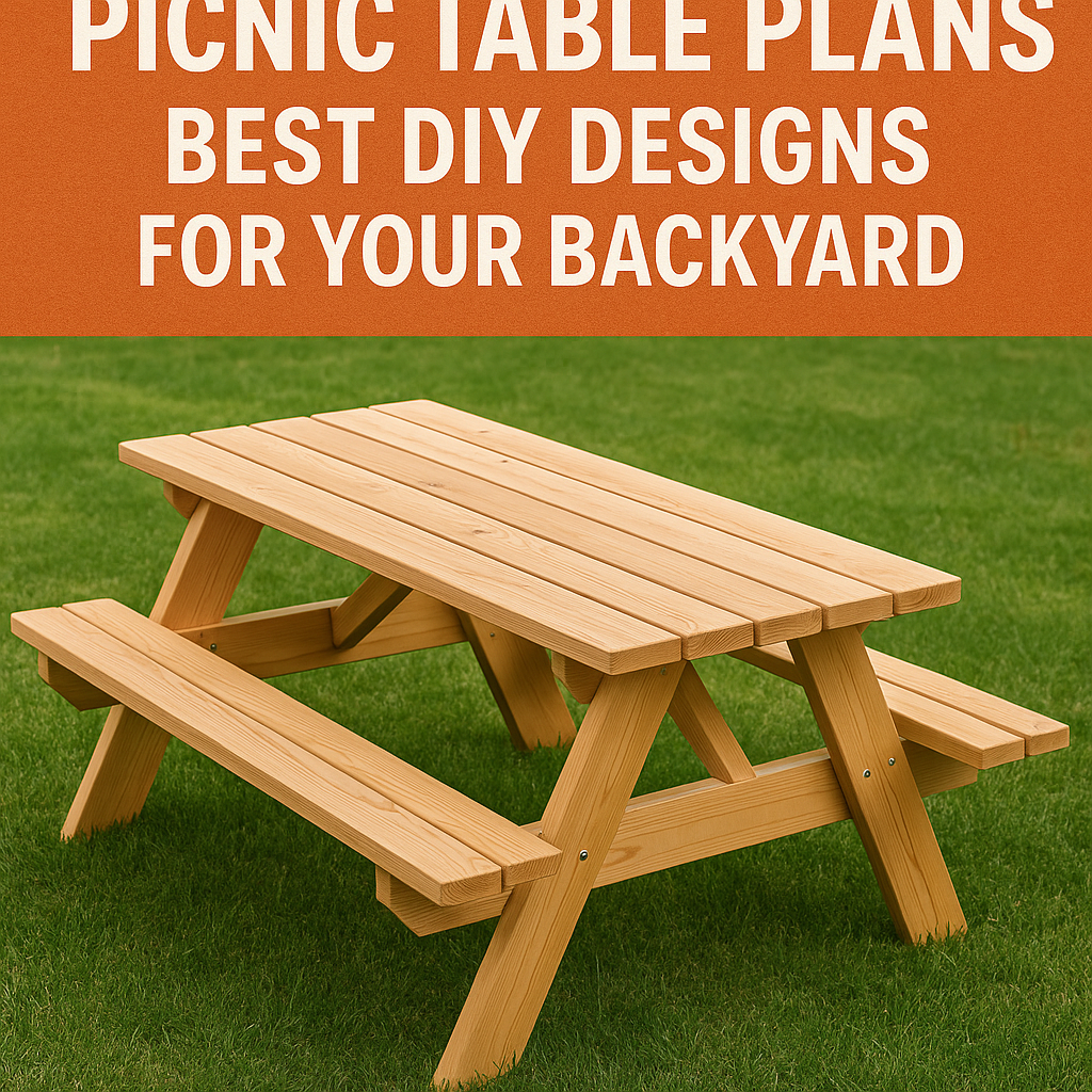 Generate an eye-catching, high-quality featured image prompt for a blog post about: Wooden Picnic Ta