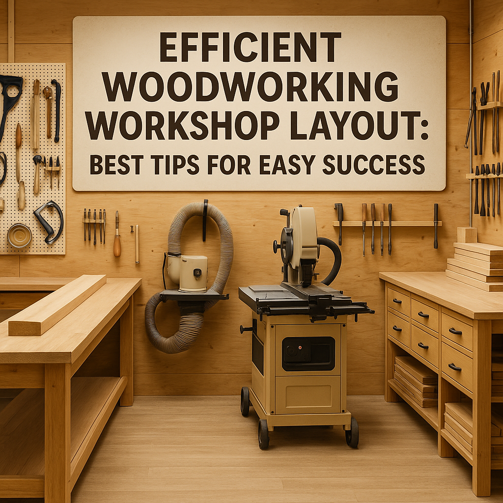 Generate an eye-catching, high-quality featured image prompt for a blog post about: Efficient Woodwo