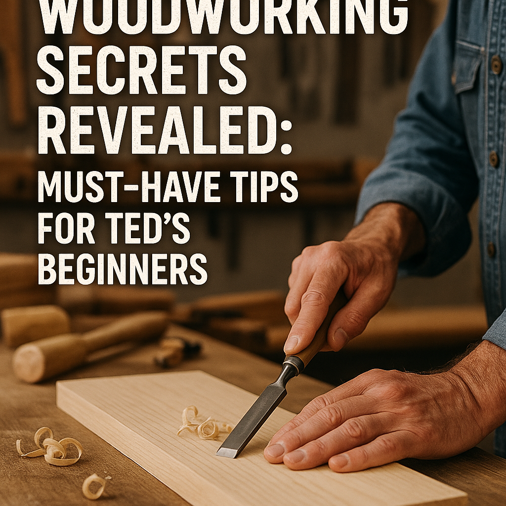 Generate an eye-catching, high-quality featured image prompt for a blog post about: Woodworking Secr
