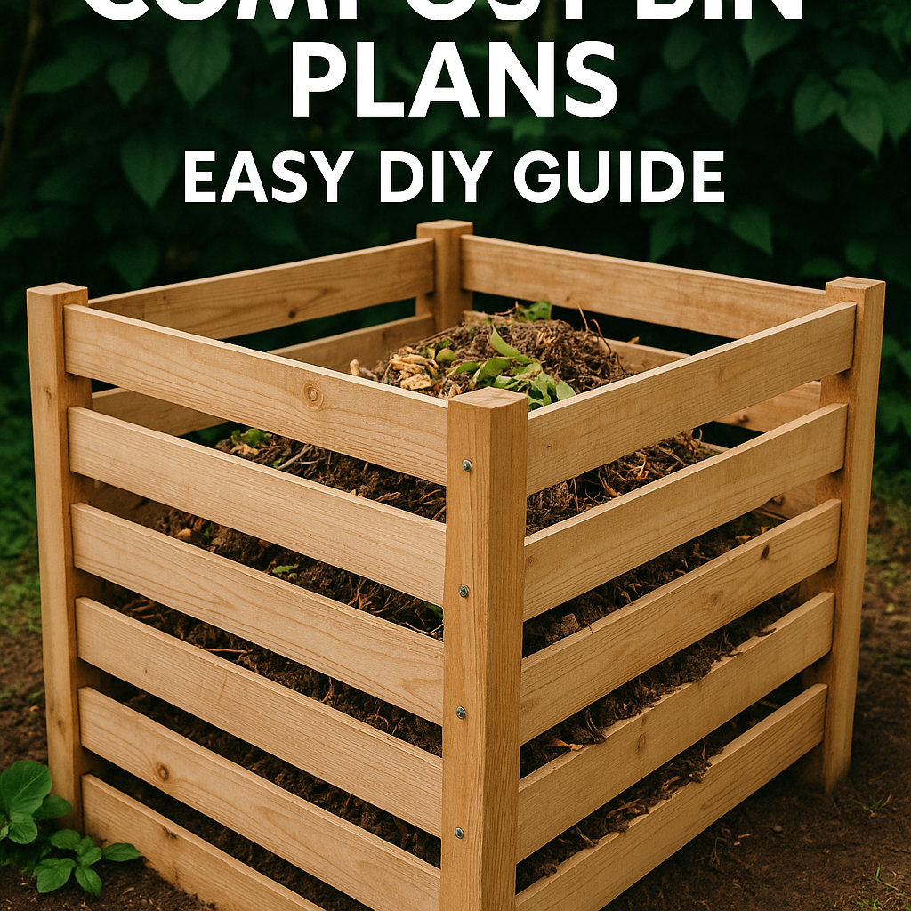 Generate an eye-catching, high-quality featured image prompt for a blog post about: Wooden Compost B