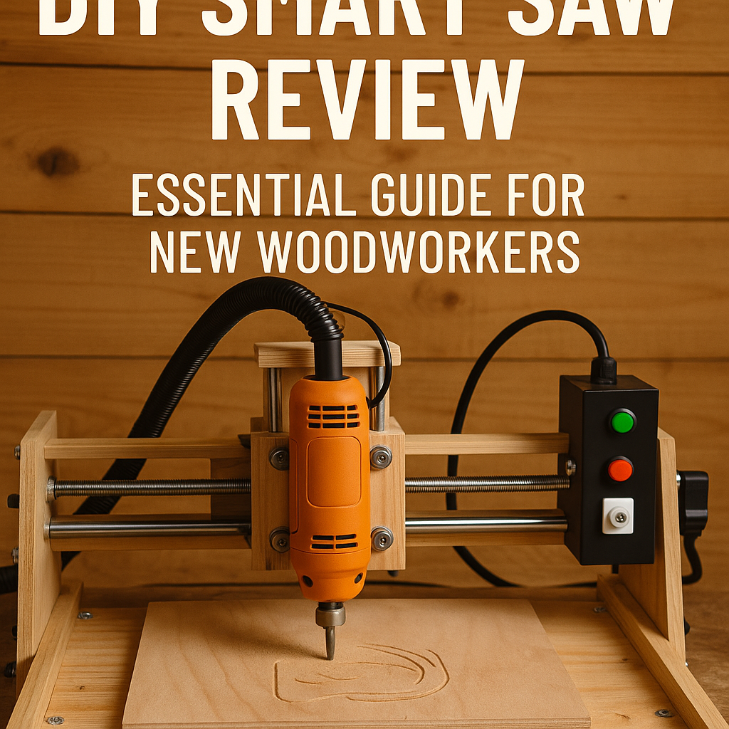 Generate an eye-catching, high-quality featured image prompt for a blog post about: DIY Smart Saw Re