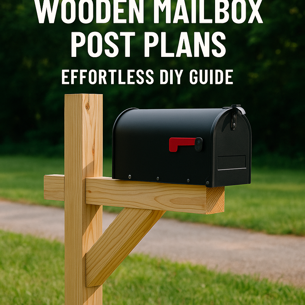 Generate an eye-catching, high-quality featured image prompt for a blog post about: Wooden Mailbox P
