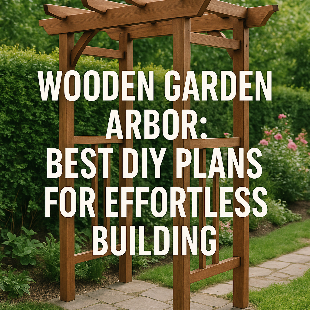Generate an eye-catching, high-quality featured image prompt for a blog post about: Wooden Garden Ar