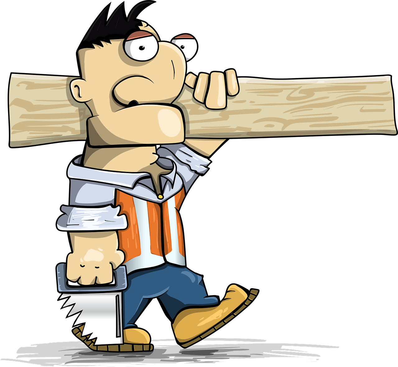 carpenter, a carpenter, worker, tool, board, saw, work, go, wood, build, repair, master, to fix, the character, cartoony, carpenter, carpenter, carpenter, carpenter, carpenter, worker, work