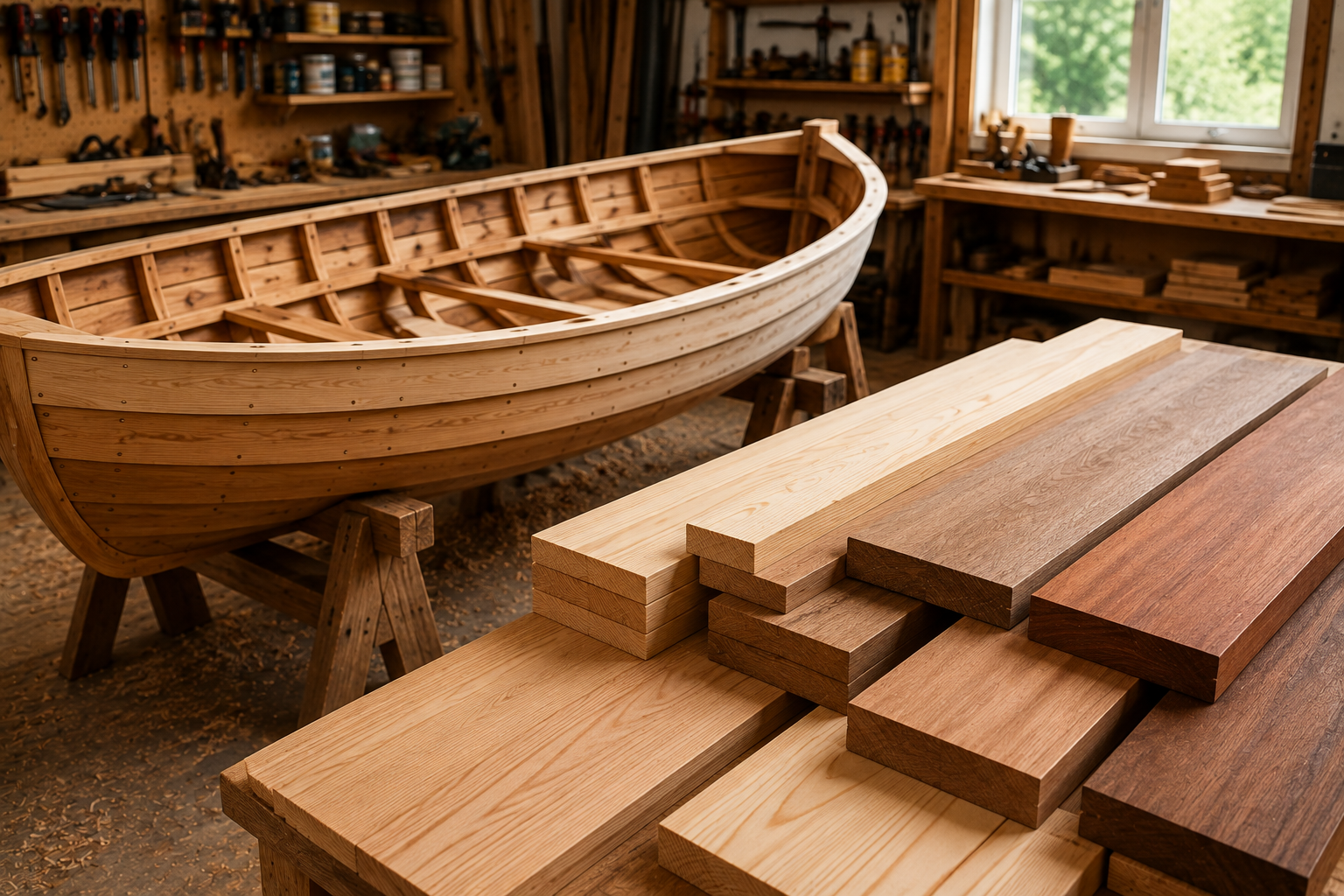 DIY Boat Building - Best Wood Choices for Your Projects