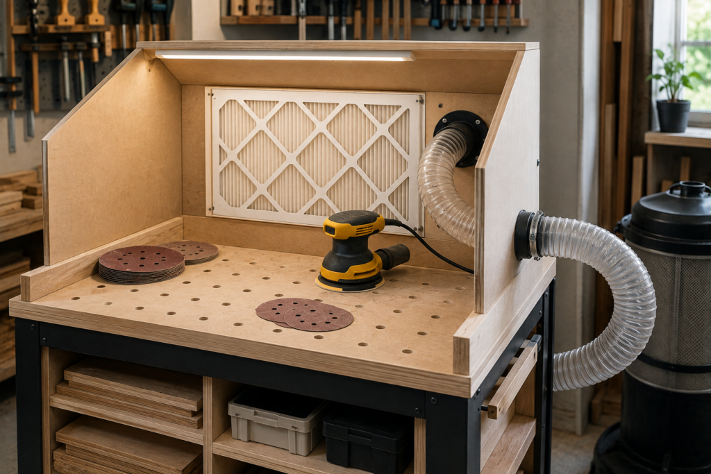 Dust-Free Sanding Station