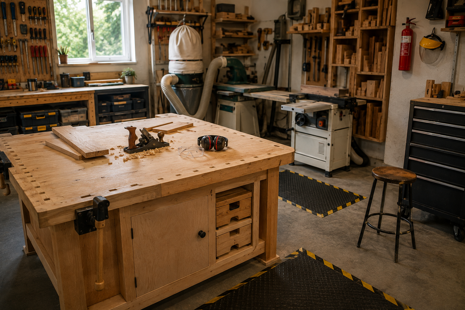 Safe Woodworking Workspace - Essential Tips for Creating a Secure and Productive DIY Haven