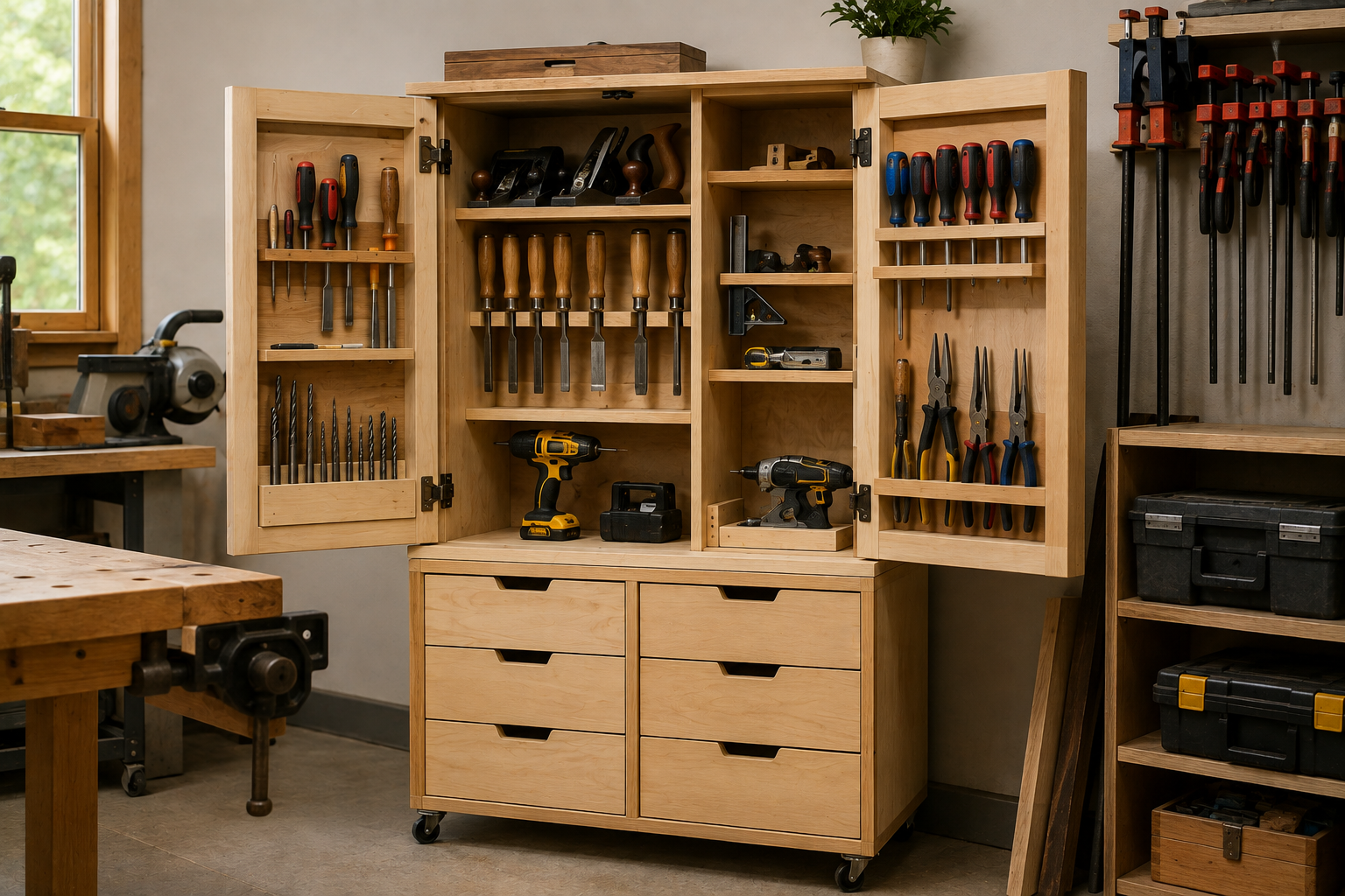 Tool Cabinet Ideas: Must-Have Solutions for Small Workshops